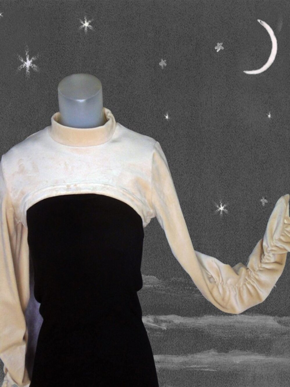 Shrug Top SOFTEST Velour! Long fun Sleeves, Cozy Warm Chic
